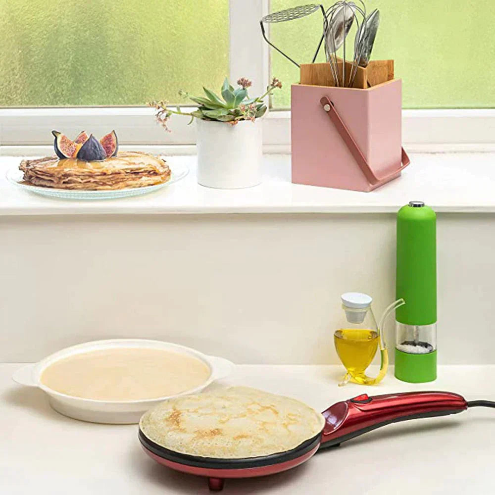 QuickFlip Crepe Pan - Set of 2 Non-Stick Pans for Perfect Crepes