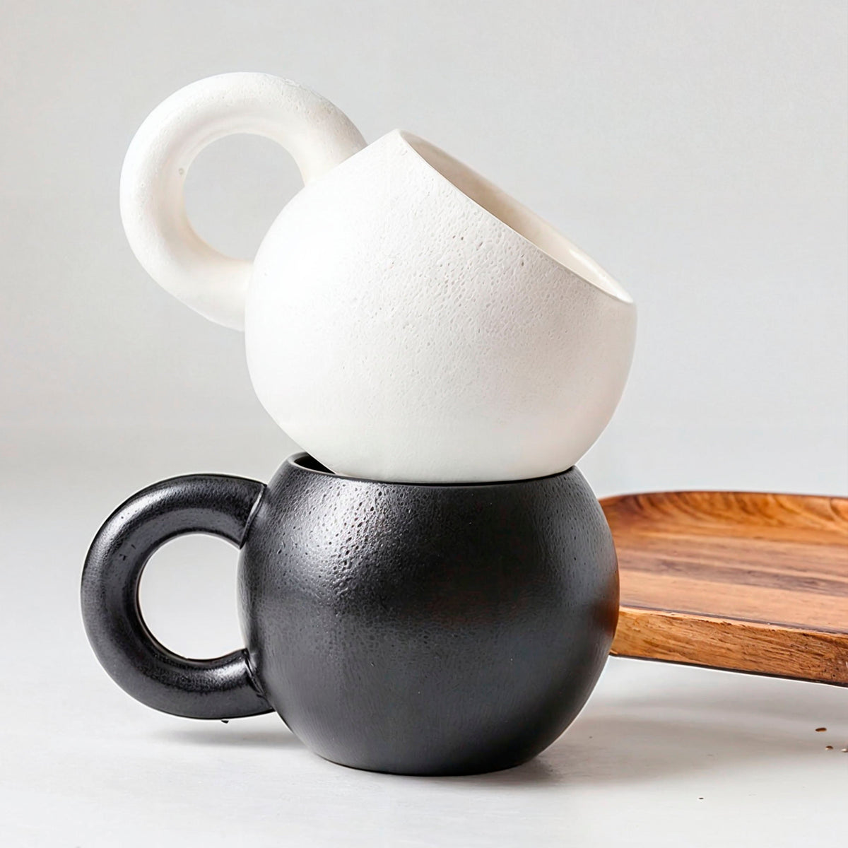 Stella Cup - Geometric Design Porcelain Mug