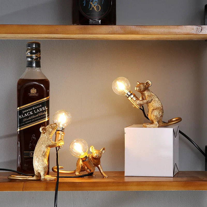 SqueakLight - Lampe LED Ludique Forme Souris