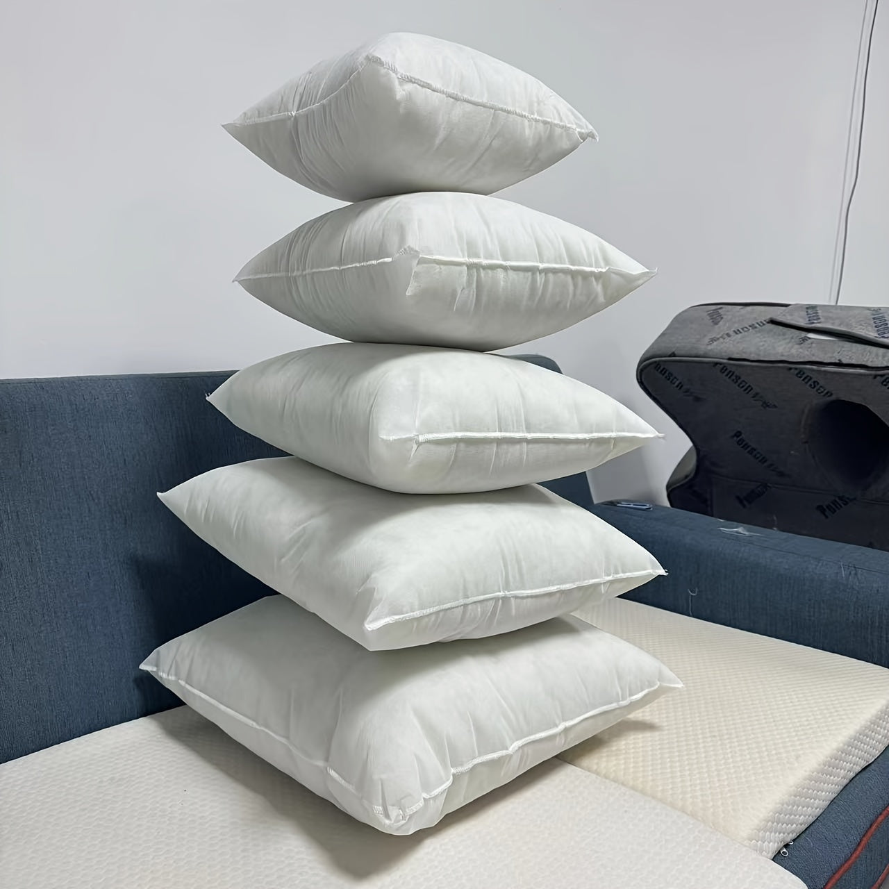 CozyNest Cushions - Coussins de garnissage moelleux pour canapé et lit (lot de 2)