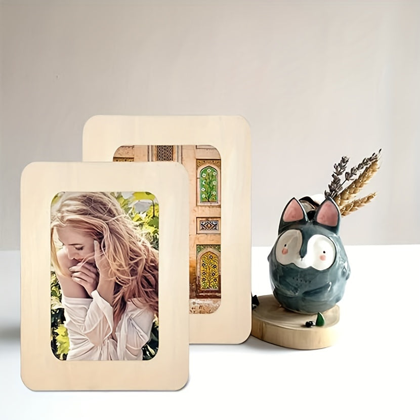 Gallanwood - Set of 10 Customizable Wood Photo Frames