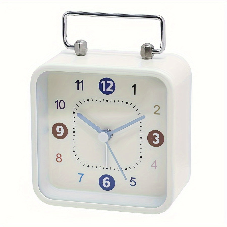 TimeCube - Square Digital Alarm Clock with Night Light and Snooze