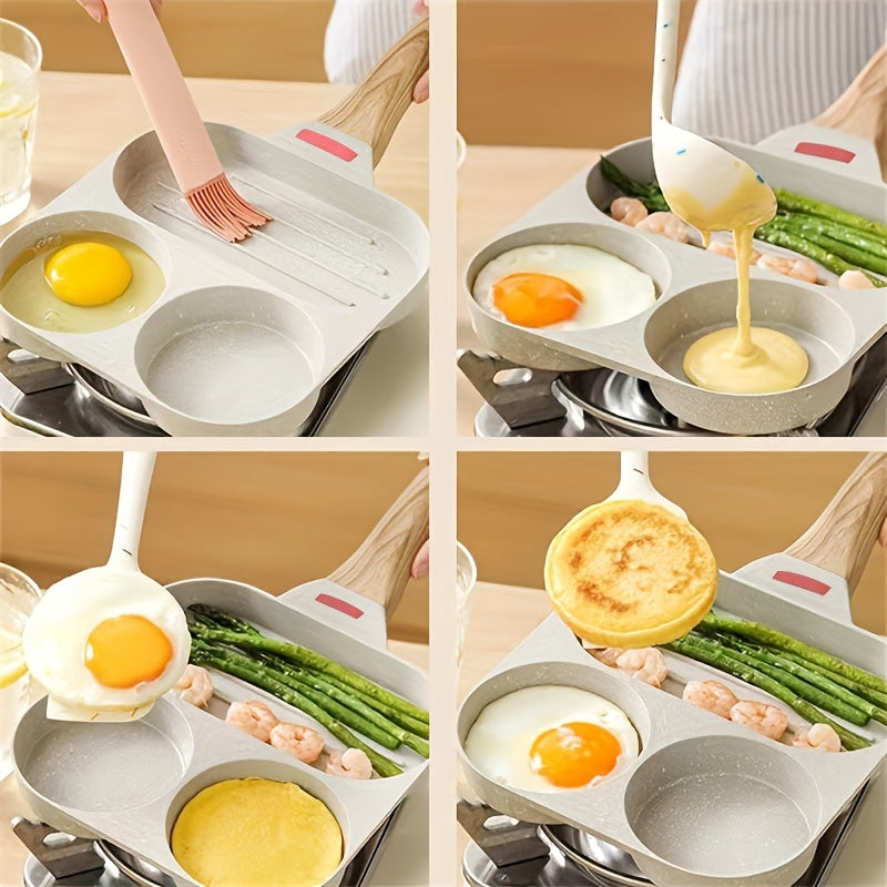 Quatro Cooking - 4-Compartment Pan for Cooking Multiple Dishes at Once