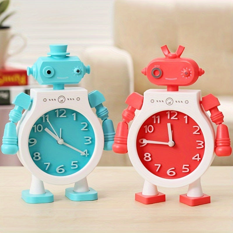 TimeBuddy Clock - Playful Robot Alarm Clock with Alarm and Timer
