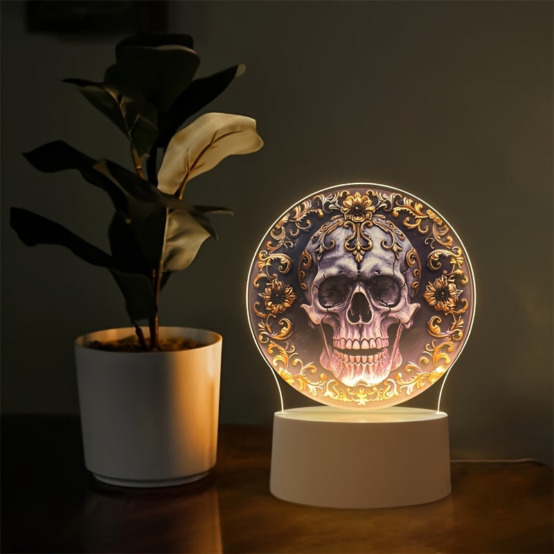 LumiSkull - USB Skull Table Lamp