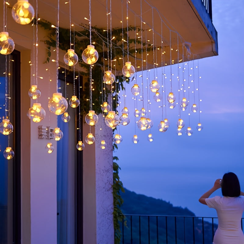 LumiSphere - 3m LED Fairy Light String with Globe Bulbs