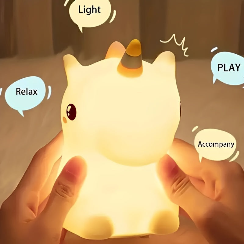 UnicornGlow - Unicorn LED Night Light for Kids