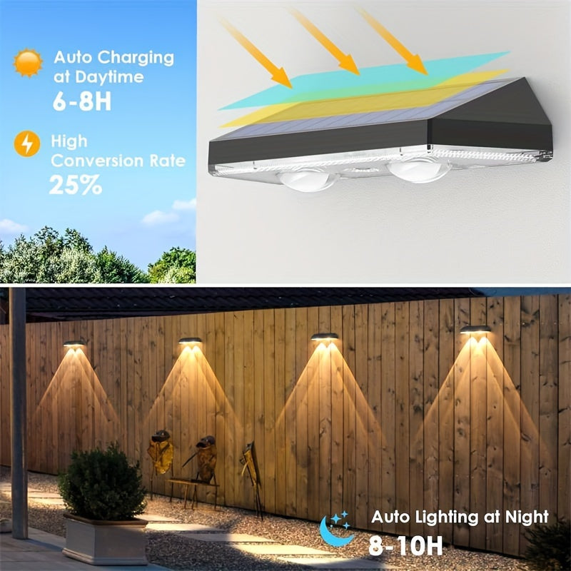 SolarShine - Multicolor Solar LED Outdoor Wall Light