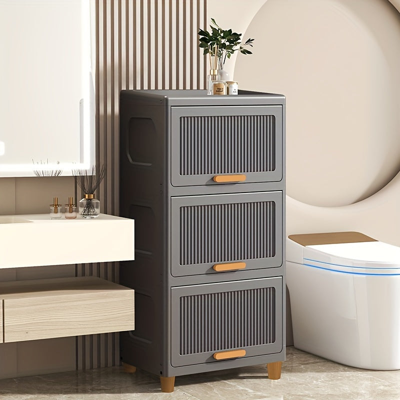 SleekStorage - Waterproof Flip-Top Storage Cabinet