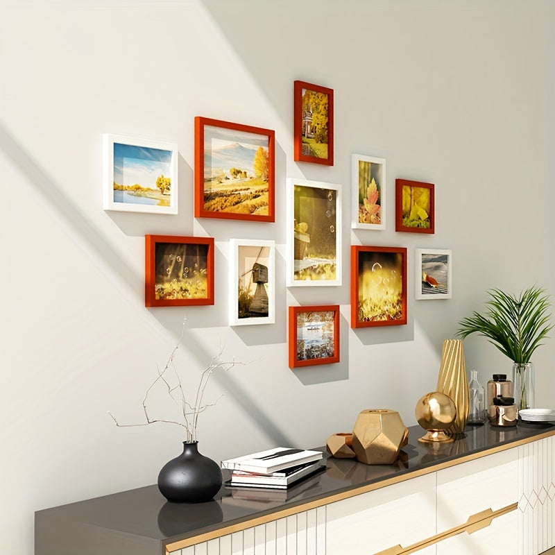 GallerySet - 11-Piece Frameless Photo Frame Set