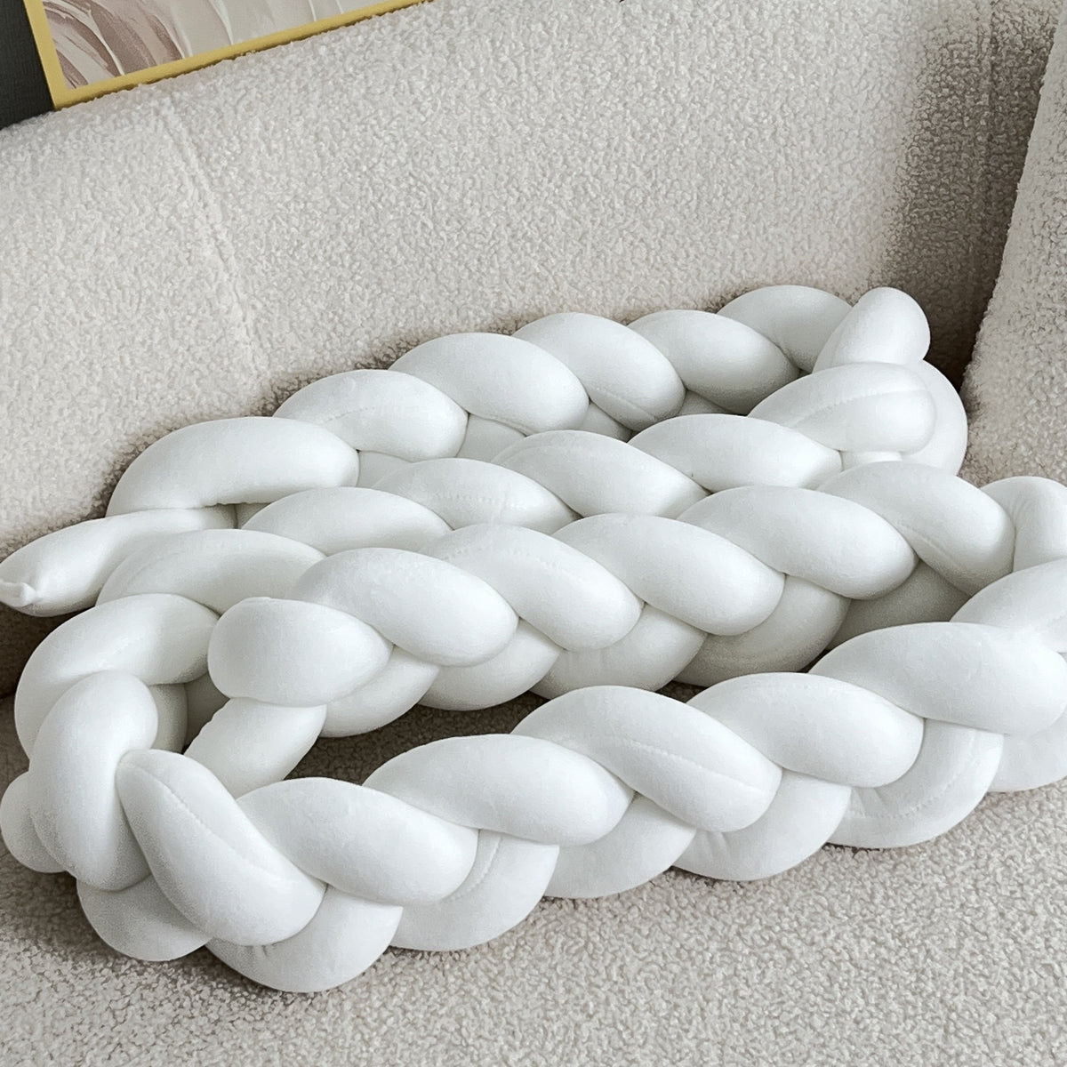 WaveCushion - Modern Geometric Floor Cushion