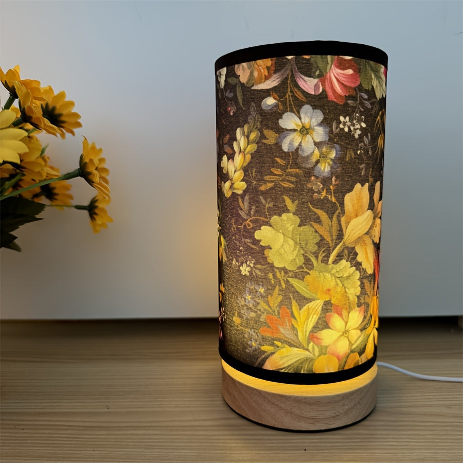 GlowWood - Wood Base LED Table Lamp