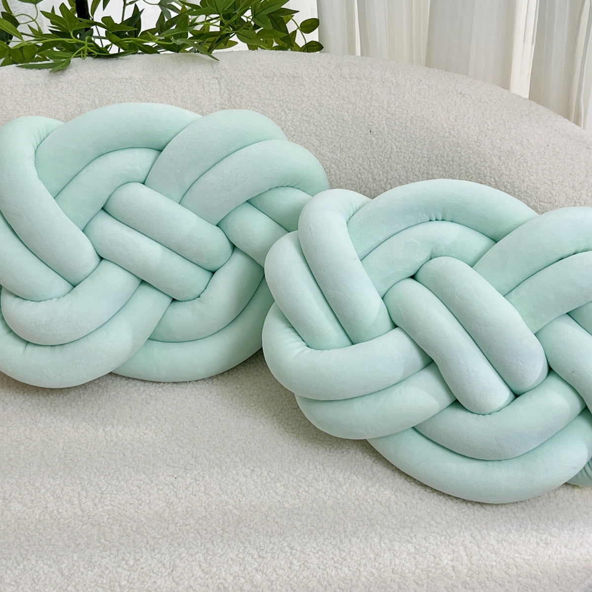ComfortCloud Cushions - Plush Button-Tufted Throw Pillows