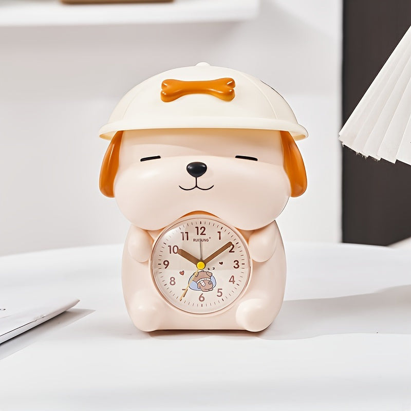PuppyTime - Cute Dog Alarm Clock for Bedroom and Desk