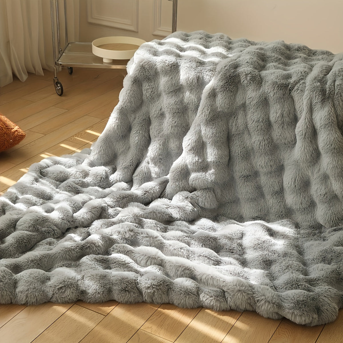 RoveWrap - Elegant Soft Durable Rabbit Fleece Throw