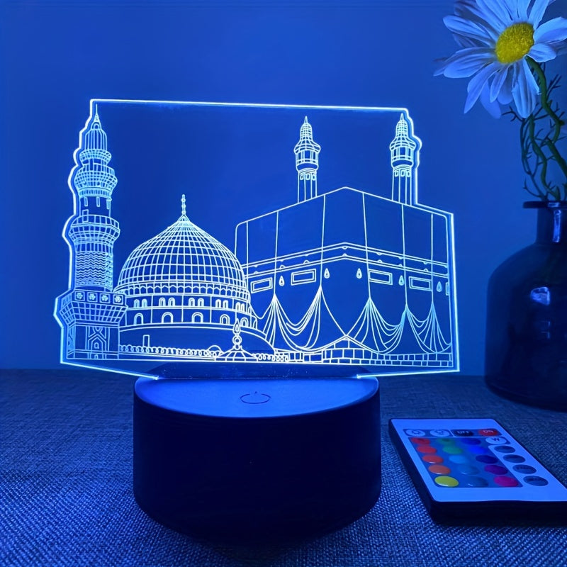 Ekova - 3D LED Mood Light with Remote Control