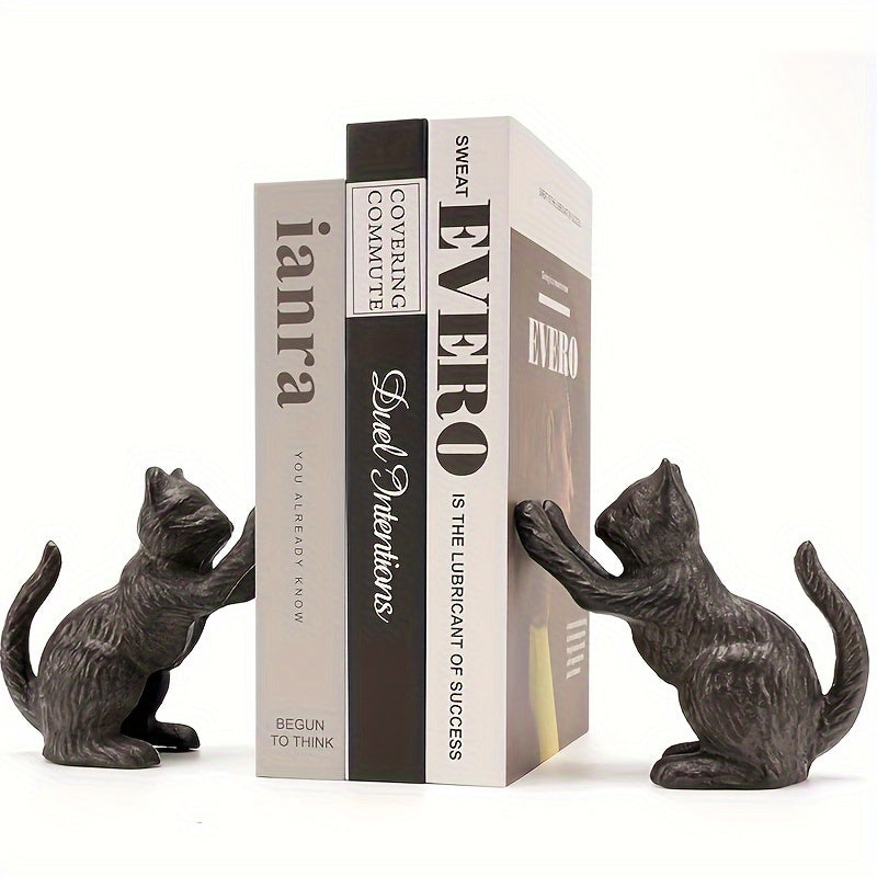 IronVintage - Cast Iron Bookends with Timeless Vintage Style