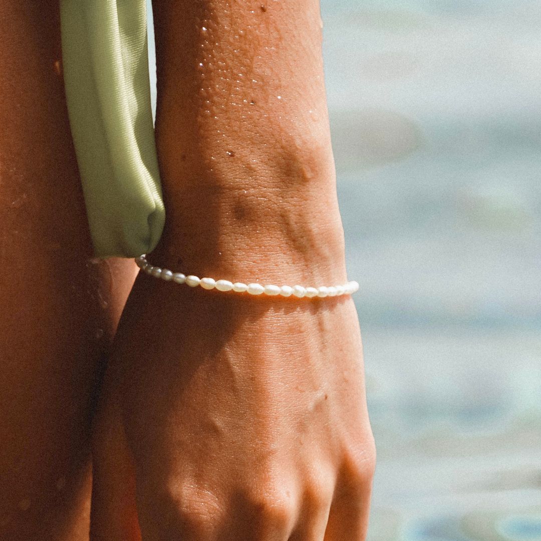 Marina - Bracelet perles d'eau douce élégant