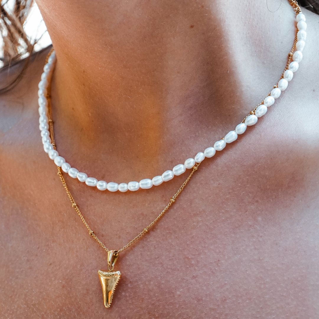Amélie - Choker perles d'eau douce