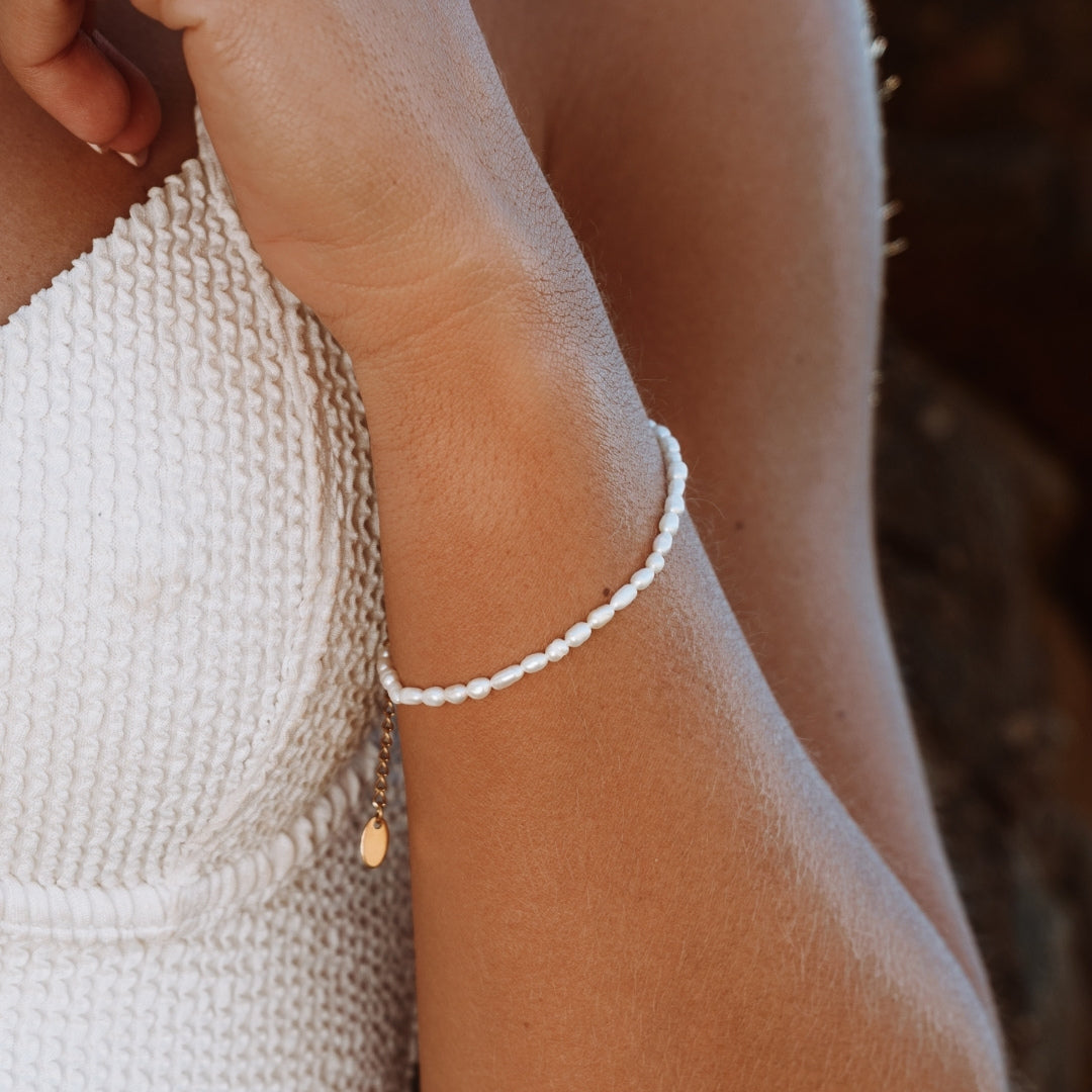Marina - Bracelet perles d'eau douce élégant