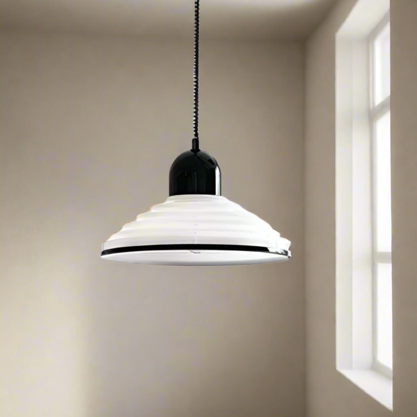 EclatCremeux - Cream Glass Chandelier for Dining Rooms