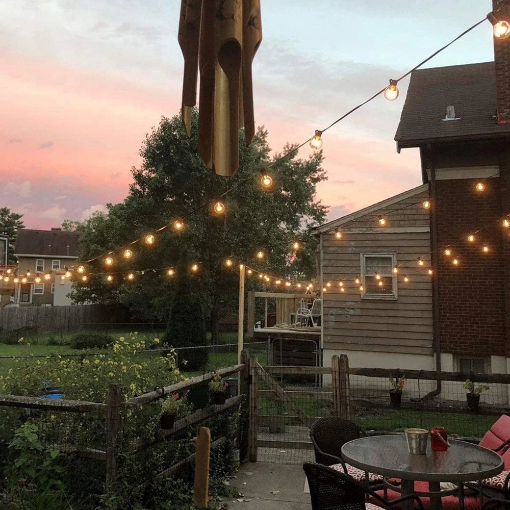 OutdoorGlow - Guirlande Lumineuse LED pour Jardin et Terrasse