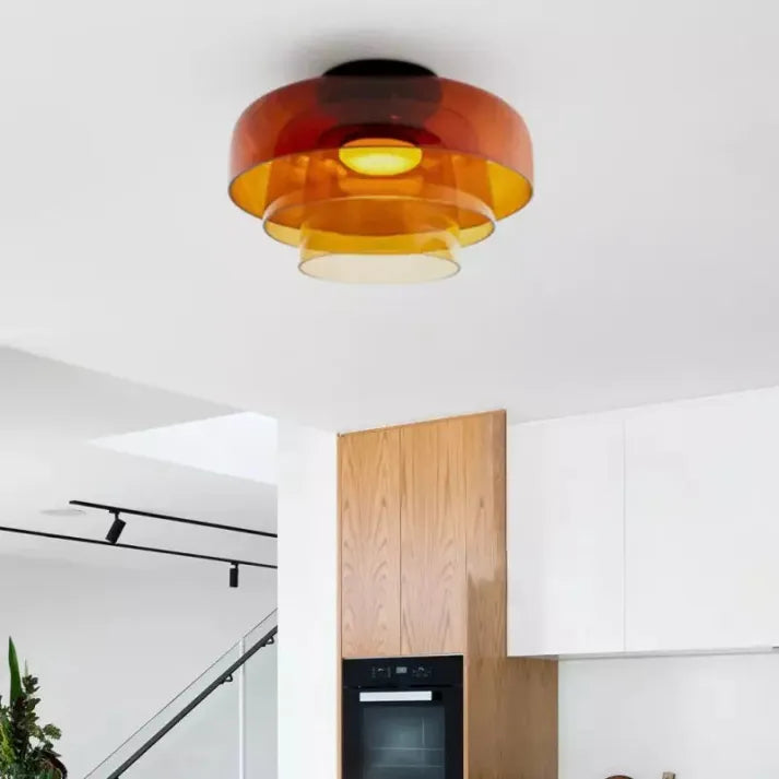 Nordic - Elegant Scandinavian Glass Ceiling Light