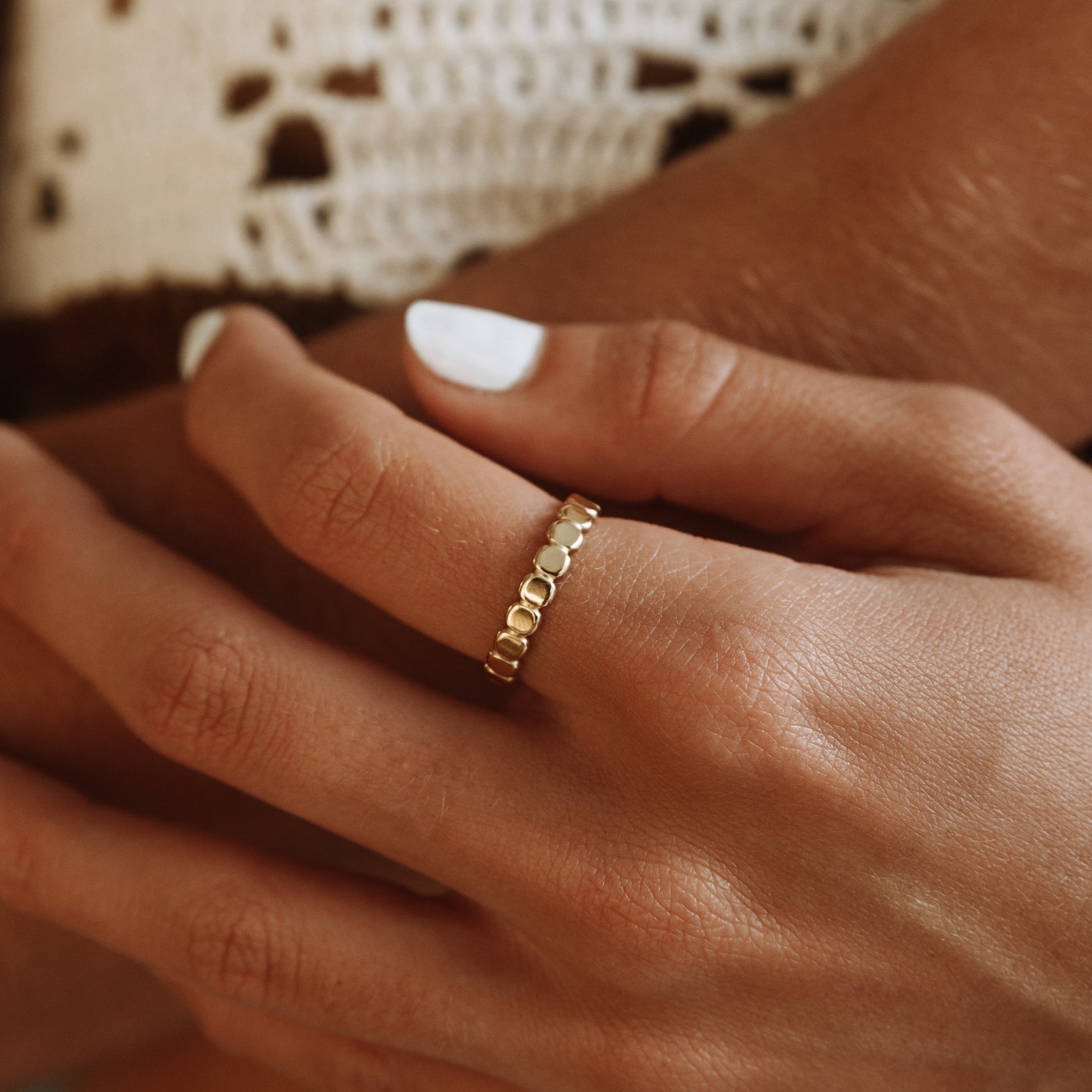 Elina - Bague perles élégante
