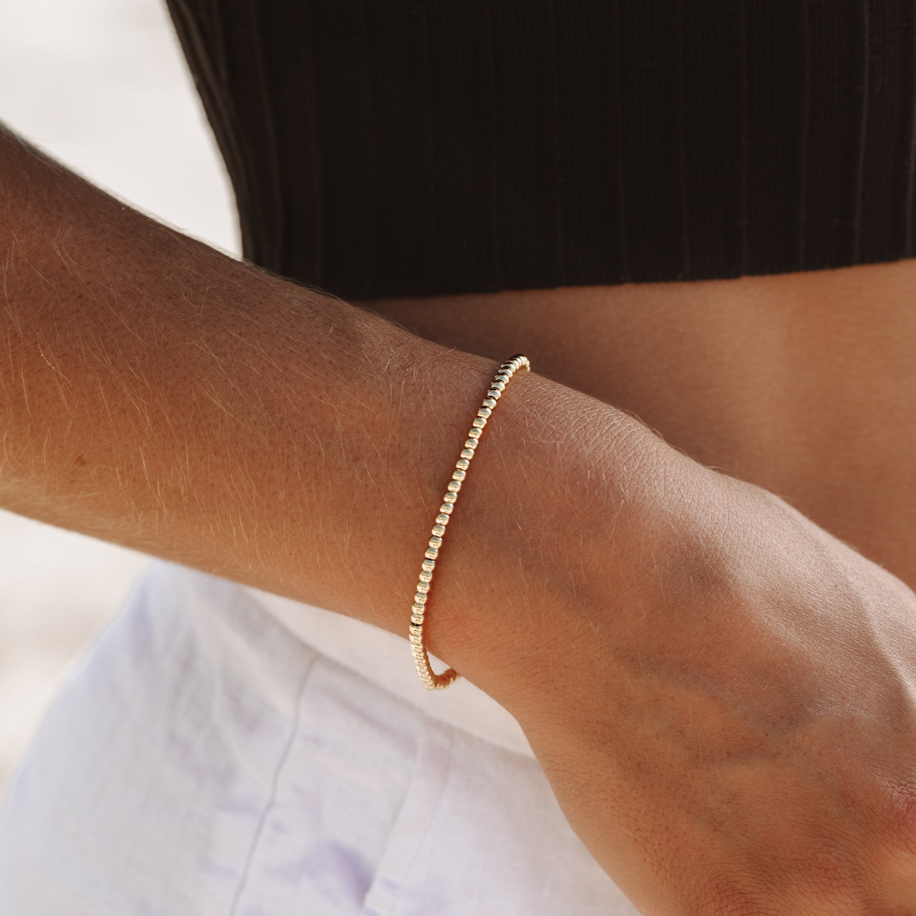 Nova - Bracelet en perles fines au look raffiné