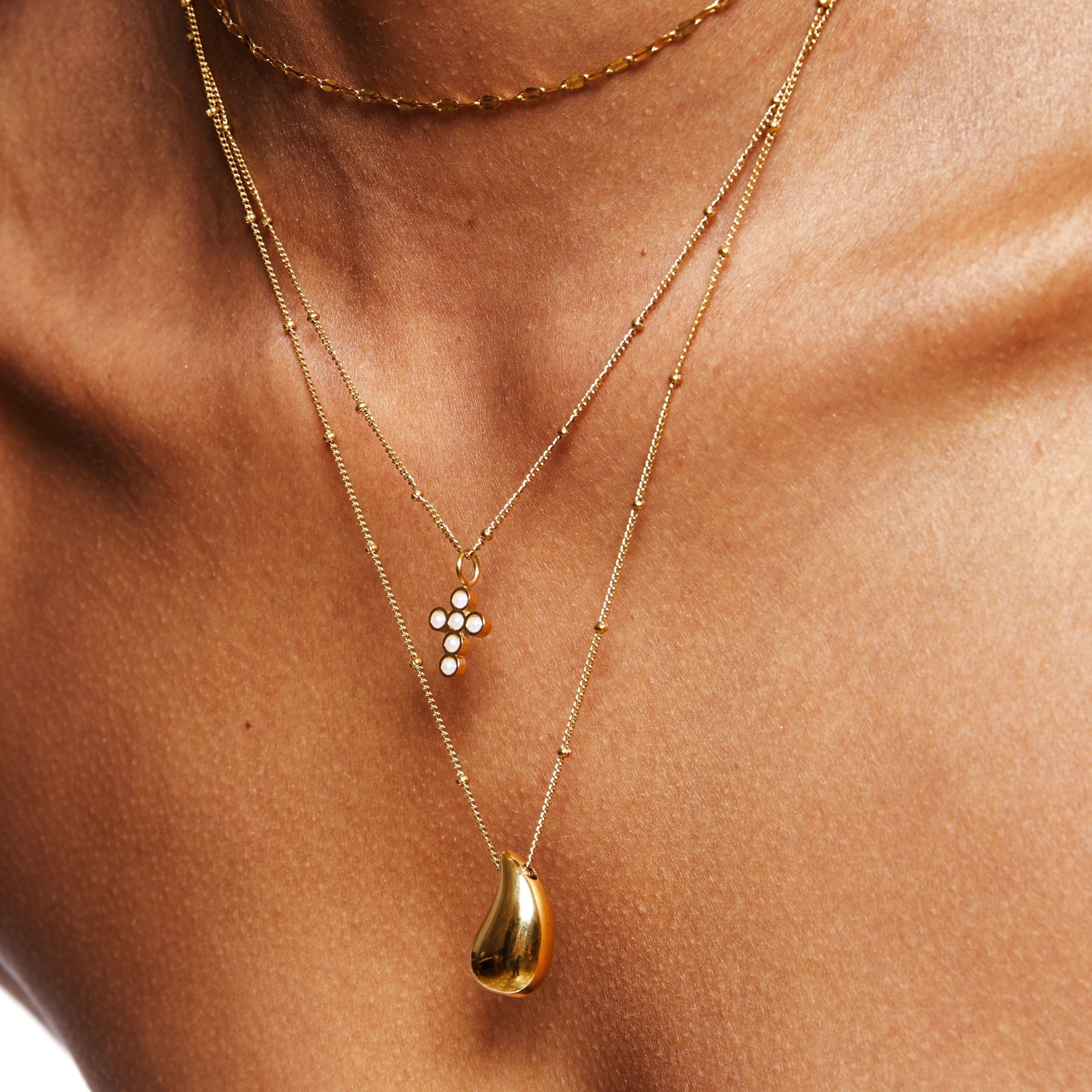 Elara - Collier pendentif goutte élégant