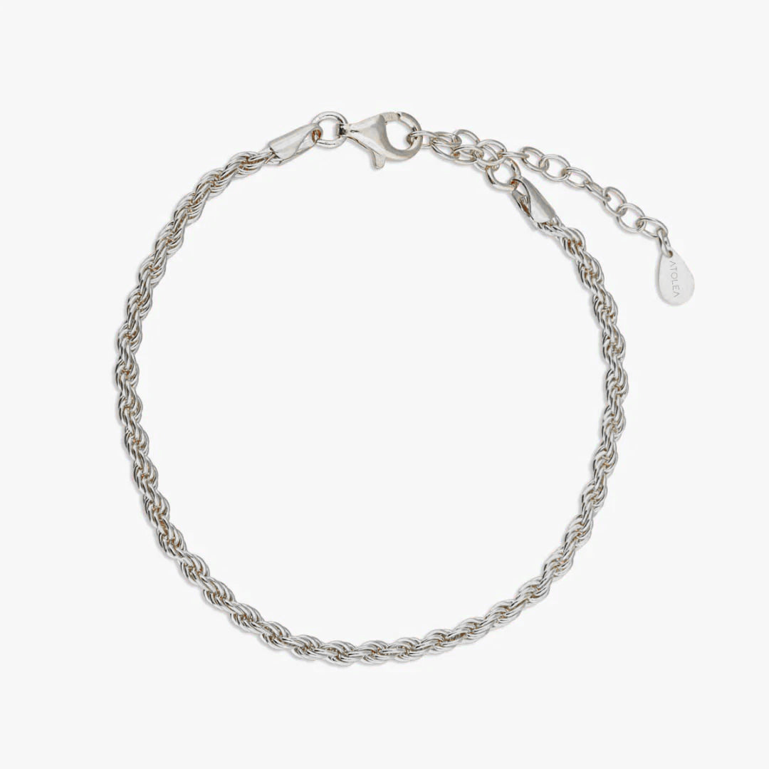 Sienna - Bracelet maille tordue élégant