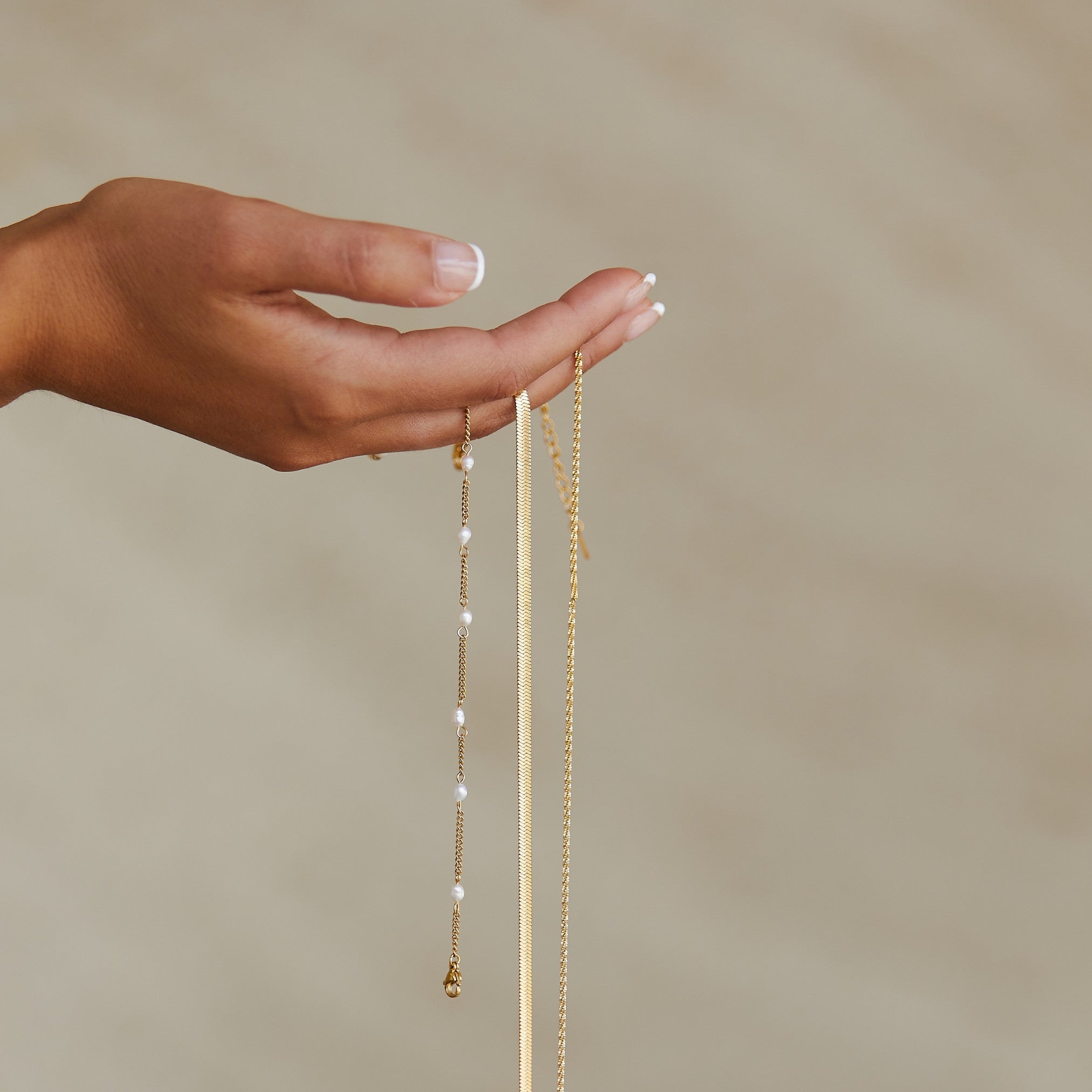 Amara - Bracelet avec perles d'eau douce