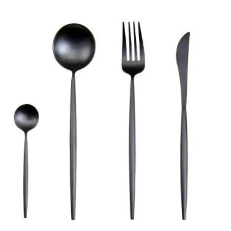 EliteDine - 24-Piece Gold and Silver Cutlery Set for Luxury Dining