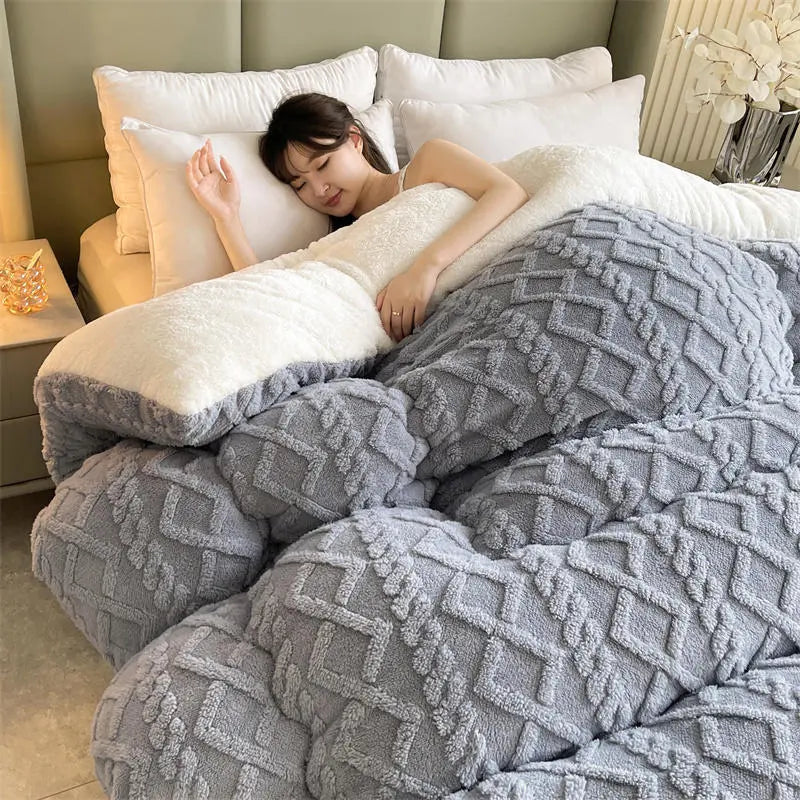 SereneSleep - Cashmere Fleece Winter Duvet for Cozy Comfort