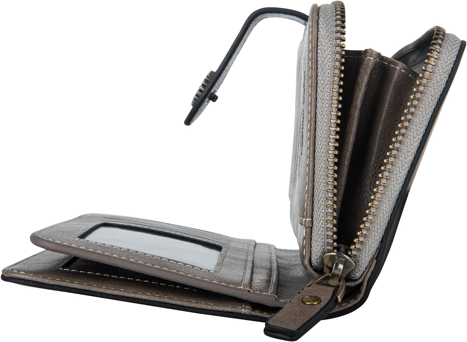 LeatherMax - Portefeuille Cuir avec Bracelet Poignet