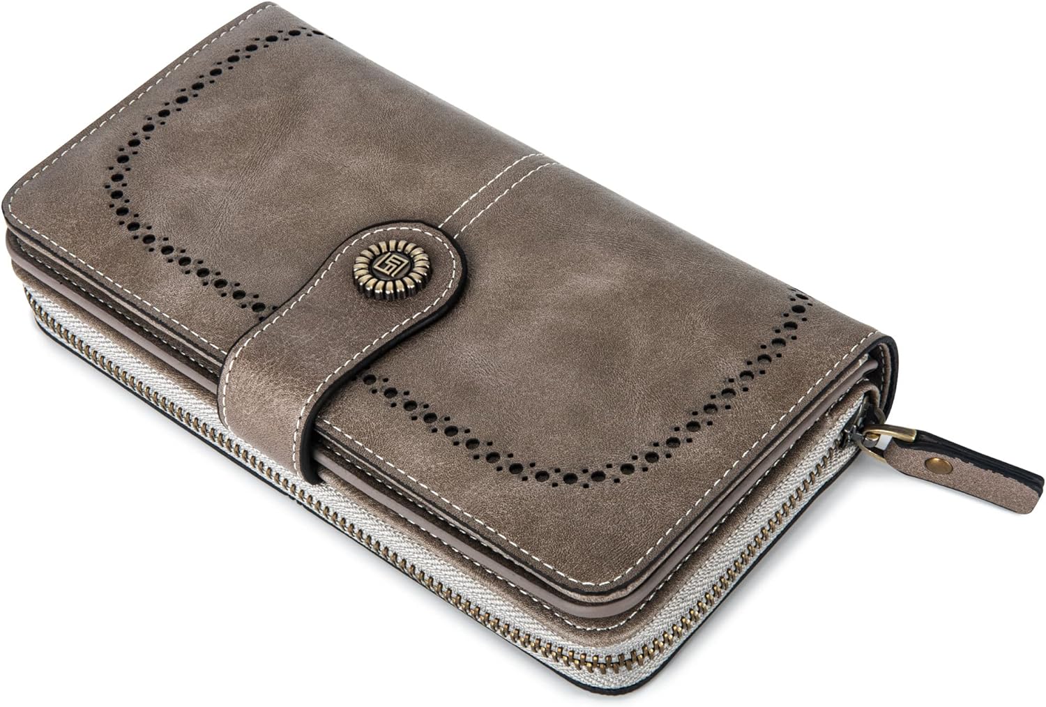 LeatherMax - Portefeuille Cuir avec Bracelet Poignet
