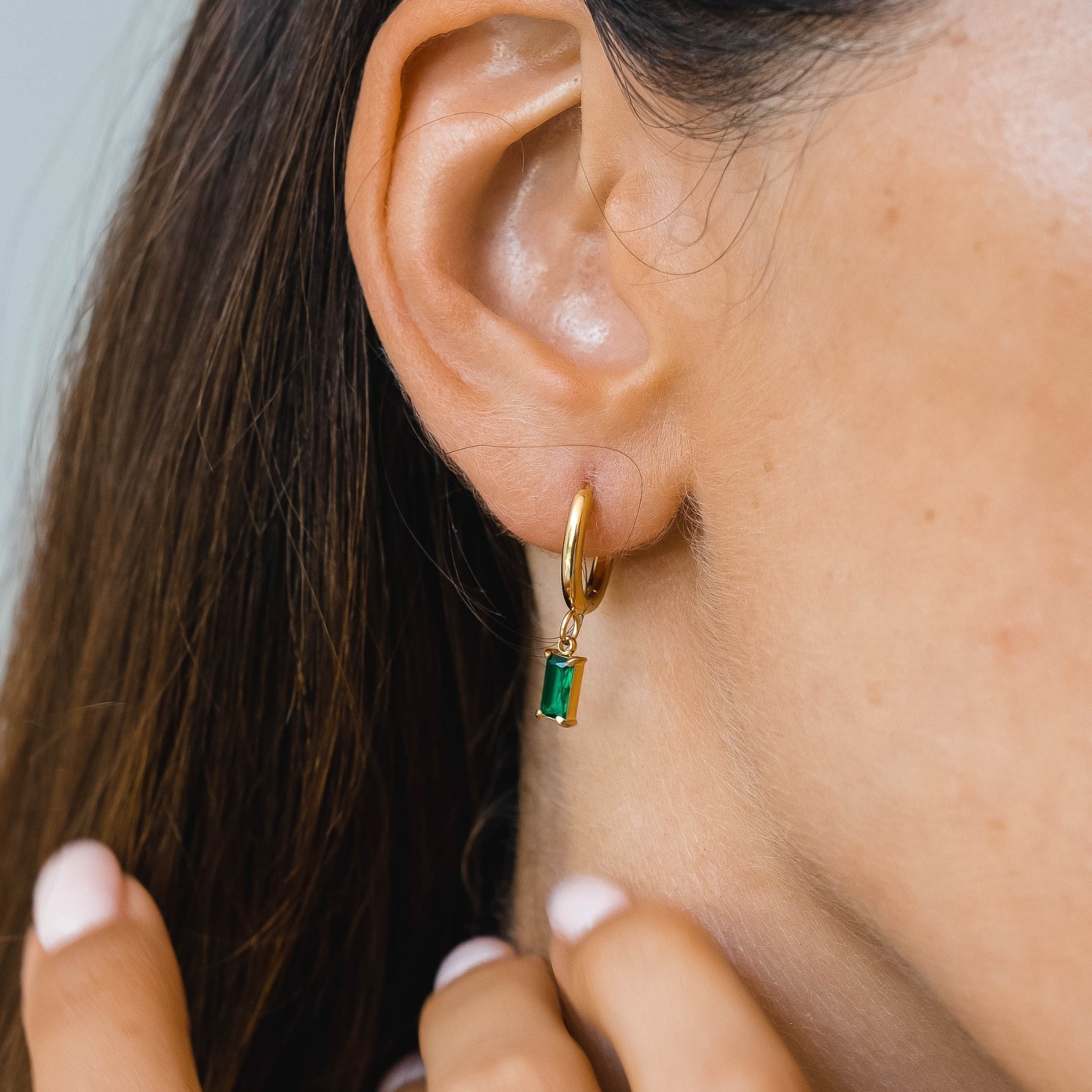 Liana - Boucles d'oreilles scintillantes de mer