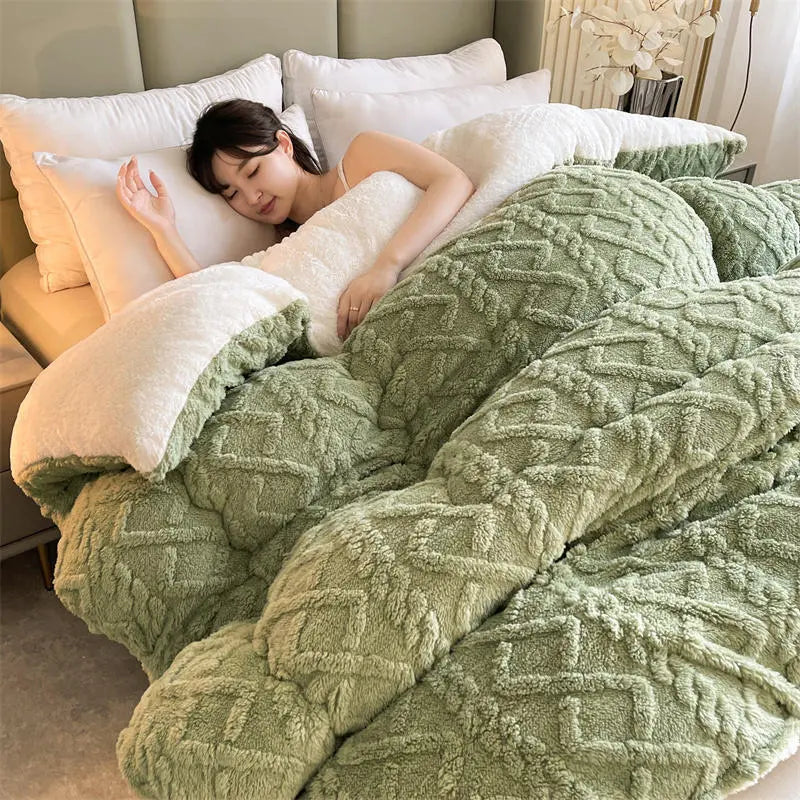 SereneSleep - Cashmere Fleece Winter Duvet for Cozy Comfort