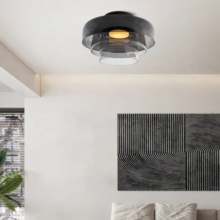 Nordic - Elegant Scandinavian Glass Ceiling Light