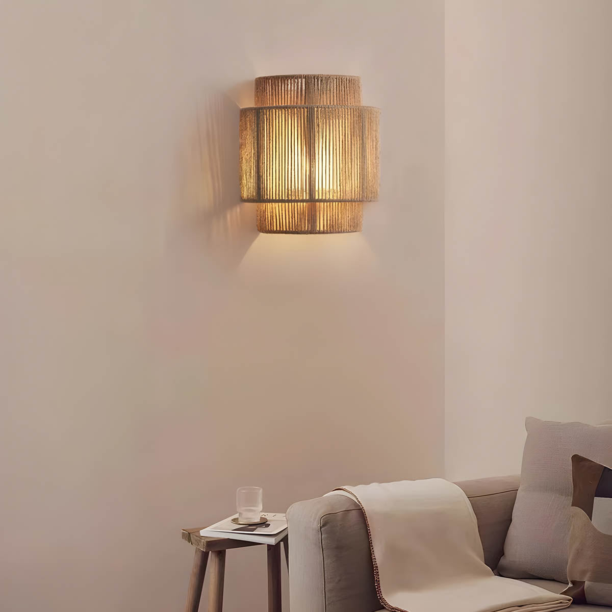 Hikari Wall Sconce - Warm LED Lighting for a Cozy Home
