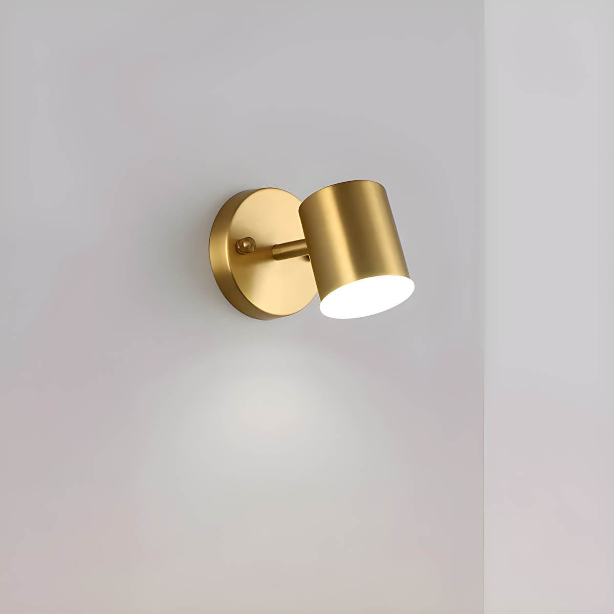 Scandinavian Copper LED Wall Sconces - Elegant Lighting for Your Home