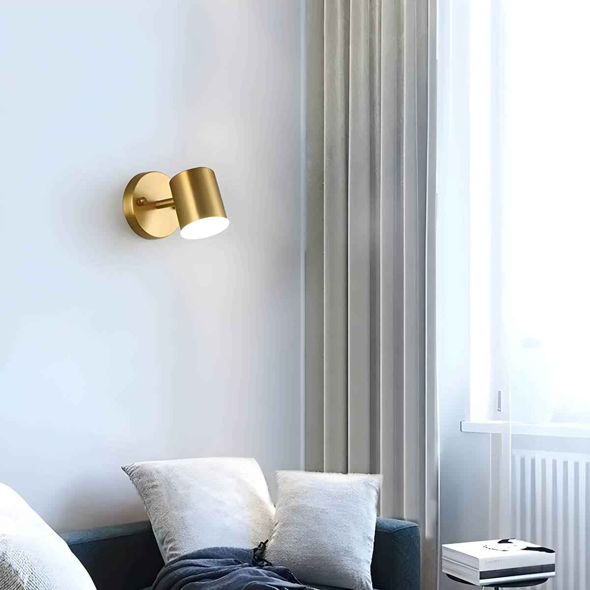 Scandinavian Copper LED Wall Sconces - Elegant Lighting for Your Home