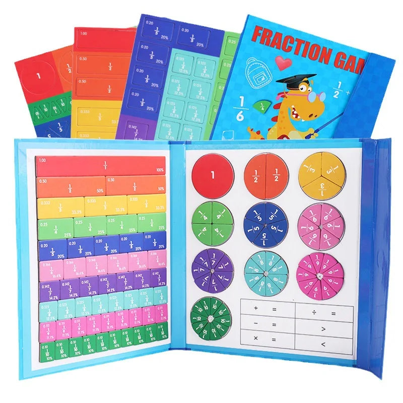 FractionFun Kit – Jeu de Maths Ludique pour Enfants