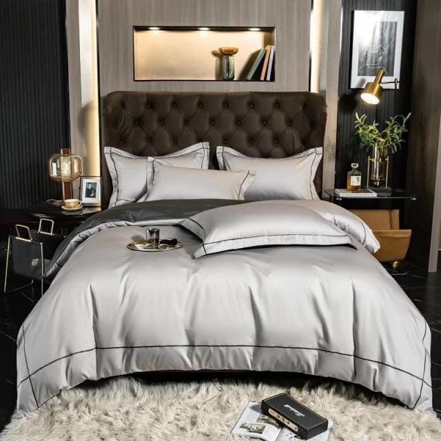 Lisbon Luxe - Soft Breathable Egyptian Cotton Duvet Cover