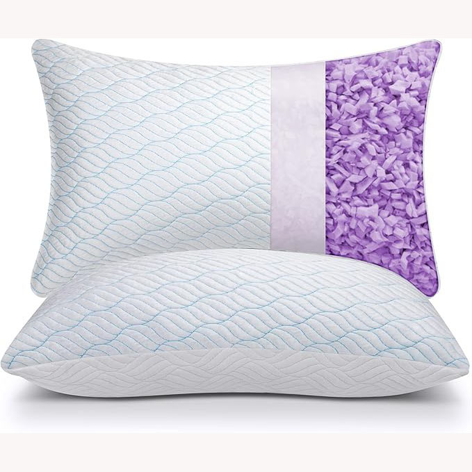 DreamNest Cushion - Oreiller de luxe ajustable en mousse à mémoire de forme