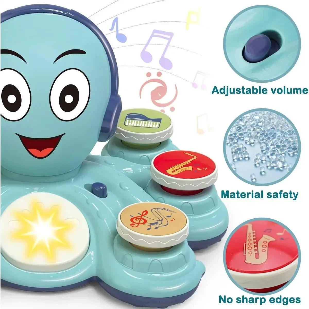 OctoJam - Musical Octopus Toy for Kids