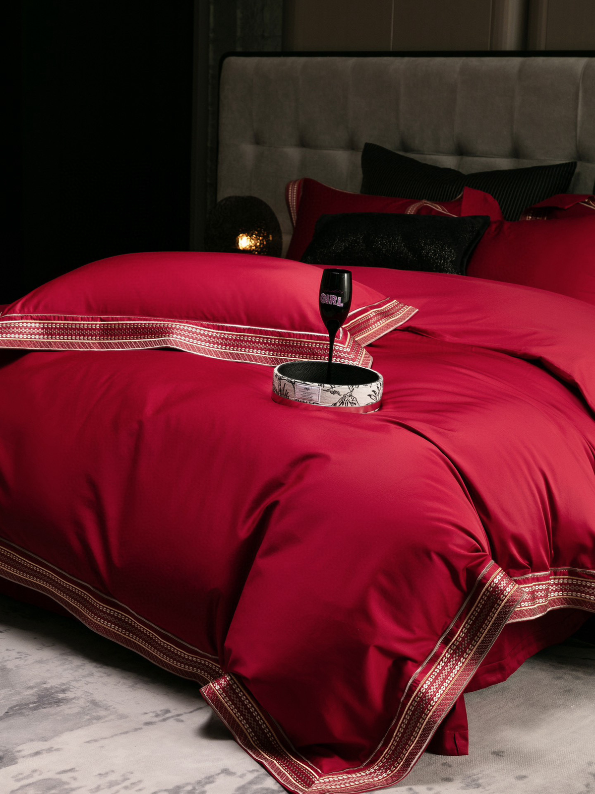 Montserrat - Egyptian Cotton Luxury Duvet Cover Set