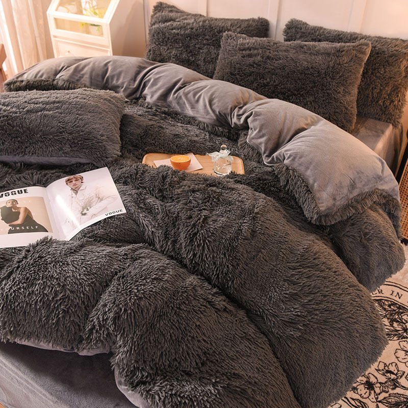 BlissLoft Plush Duvet Set - Soft 3-Piece Bedding with Zipper Closure