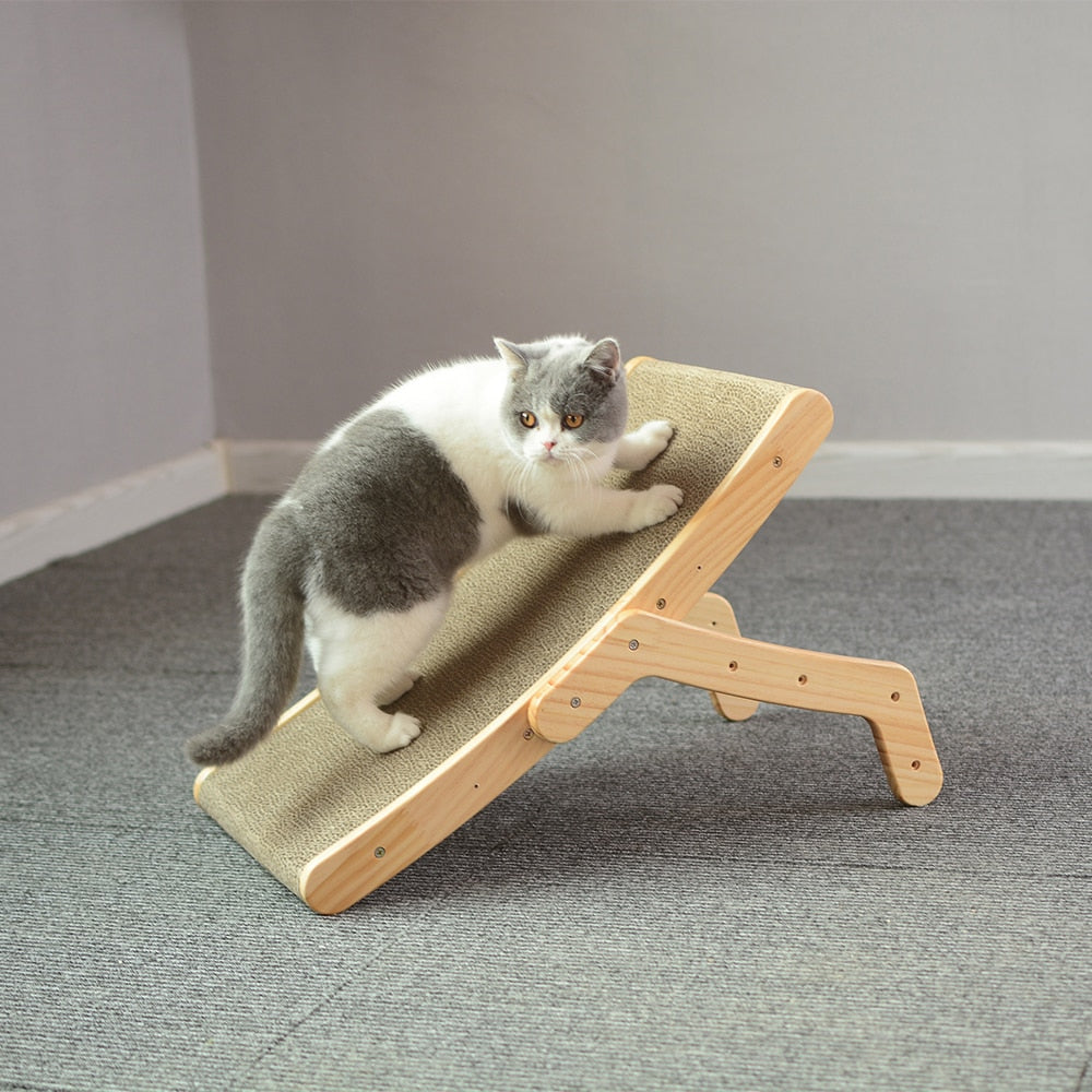 Smatch - Griffoir Chat Design Minimaliste Bois