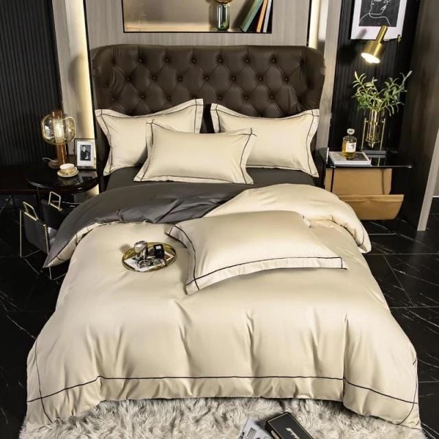 Lisbon Luxe - Soft Breathable Egyptian Cotton Duvet Cover